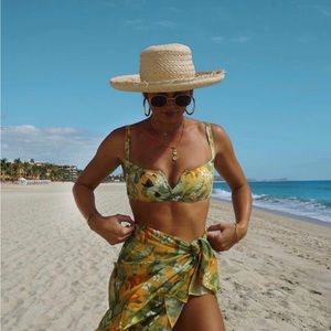 Greenpacha Bondi Toquilla Straw Hat (Handmade), Size L, Unisex